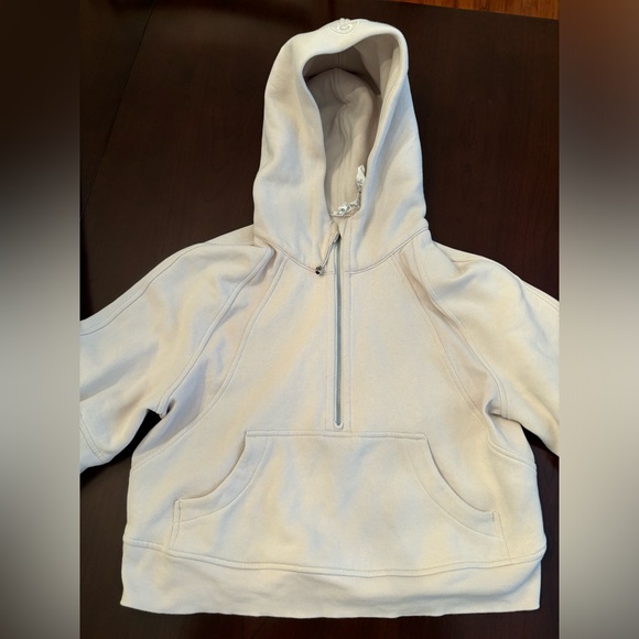 WHITE OPAL LULULEMON SCUBA HOODIE HALF ZIP XS/S - Picture 3 of 8